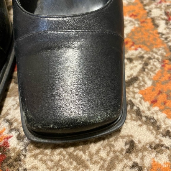 ALDO Vintage 2000s Black Square Heel - Picture 2 of 5